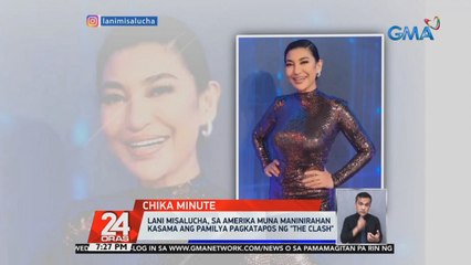 Lani Misalucha, sa Amerika muna maninirahan kasama ang pamilya pagkatapos ng "The Clash" | 24 Oras