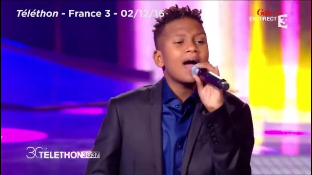 GALA VIDEO - La bourde des Kids United au Téléthon