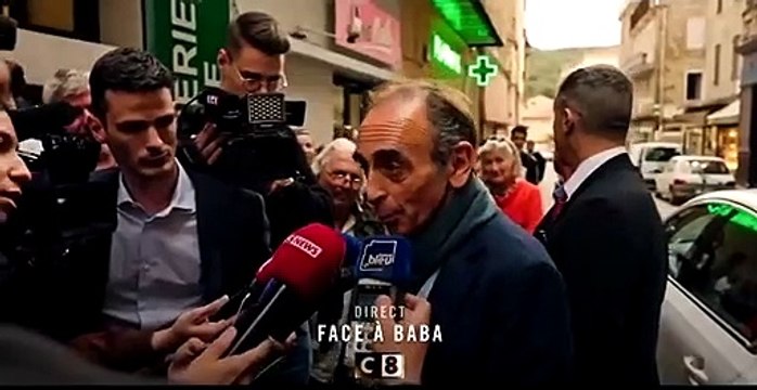 Bande annonce de Face à Baba avec Eric Zemmour sur C8