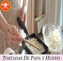 Tostadas De Papa y Huevo