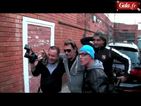 Dernières images de Johnny avant son hospitalisation