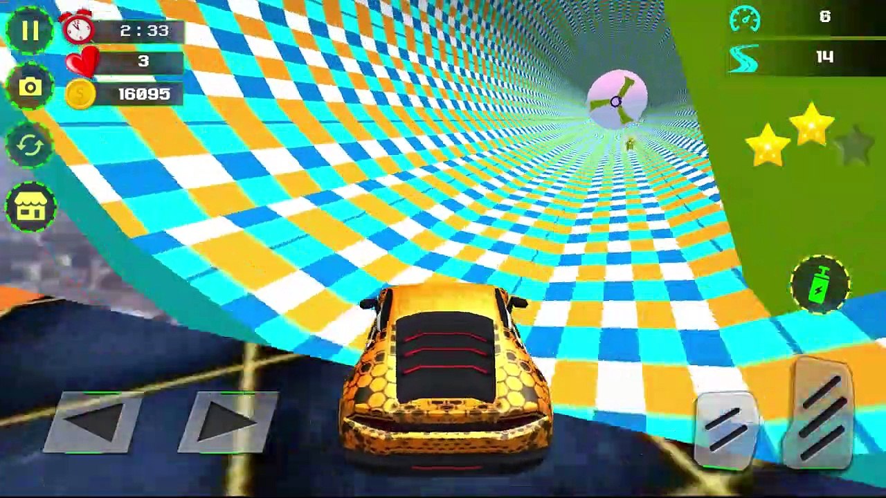 Impossible Stunt Car Jumping / Extreme High Ramps / Android GamePlay #2