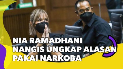 Nia Ramadhani Nangis Ungkap Alasan Pakai Narkoba