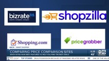 Comparing price comparison sites before you buy