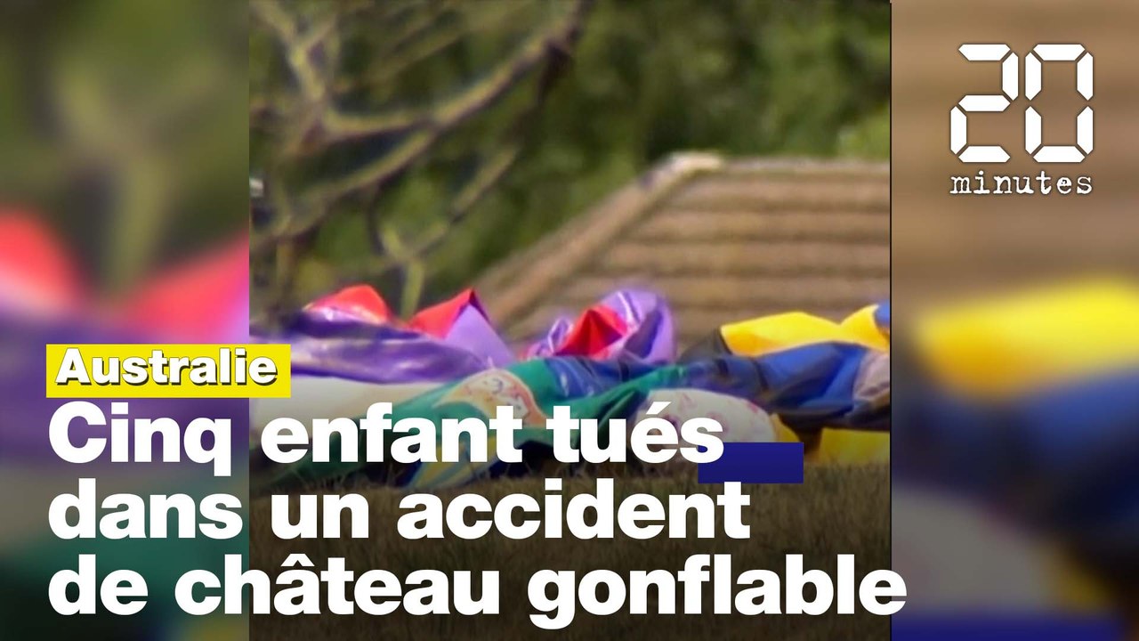 Australie: Cinq enfant tués dans un accident de château gonflable