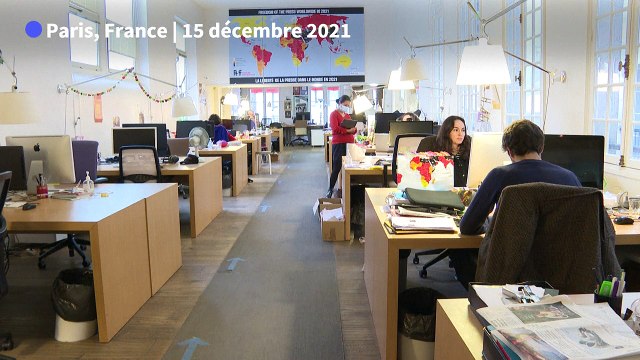 RSF: Jamais autant de journalistes n'ont été emprisonnés qu'en 2021