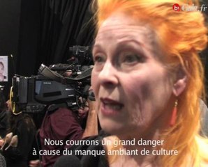 Les backstages du défilé Vivienne Westwood