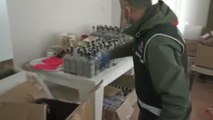 Kayseri'de sahte alkol üretenlere 1 günde iki operasyon: 400 şişe sahte alkol ele geçirildi