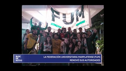 La Federación Universitaria Marplatense renovó sus autoridades