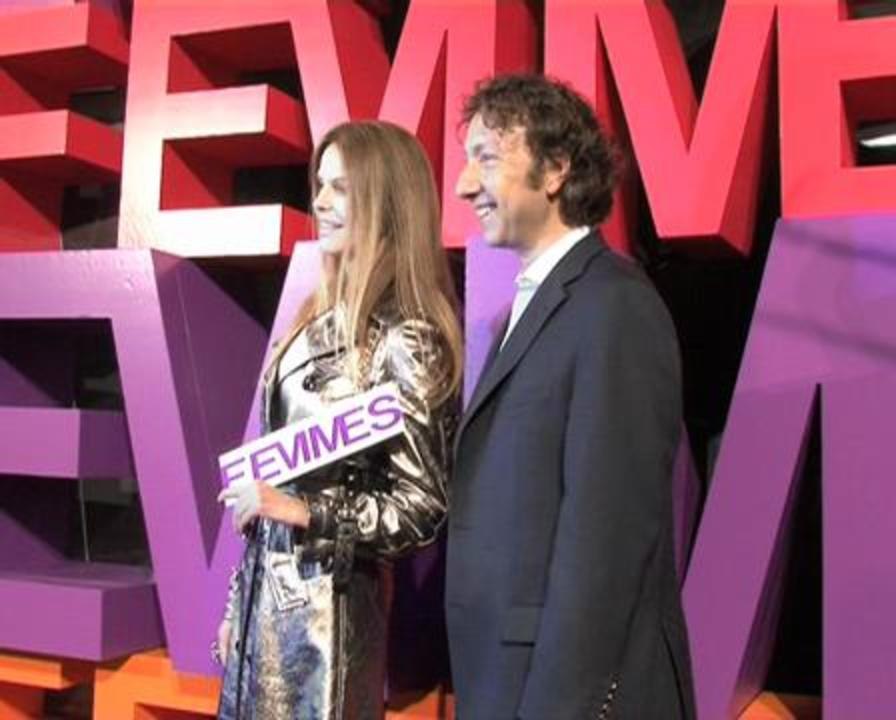 L'inauguration du magazine Femmes au Mini Palais