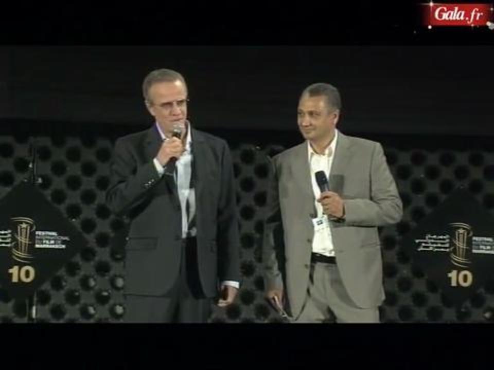 Nuit Christophe Lambert sur la place Jema El Fna