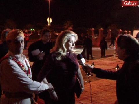 L'arrivée des stars au Palais Soleïman pour la soirée Dior