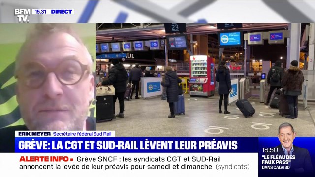 Erik Meyer, secrétaire fédéral Sud Rail: Nous n'estimons pas avoir eu gain de cause et nous reviendrons très rapidement vers la SNCF pour rouvrir des négociations salariales