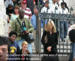 Heidi Klum et Seal, in love in Paris