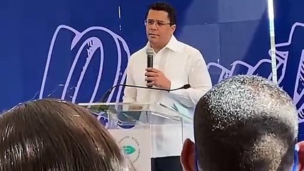 David Collado en el Acto de entrega de la Avenida Duarte con París