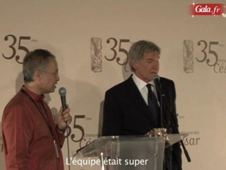 Harrison Ford à la Nuit des César 2010