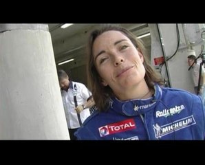 David Hallyday, Vanina Icxk, préparent les 24h du Mans