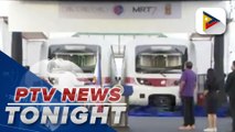 PRRD leads unveiling ceremony of MRT-7's brand new train sets