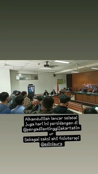 Situasi Sidang Terahir laura  anna