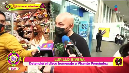 Vicente Fernández fue la gran inspiración para Lupillo Rivera
