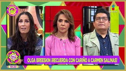 Olga Breeskin recuerda a Carmen Salinas, una amistad de más de 50 años