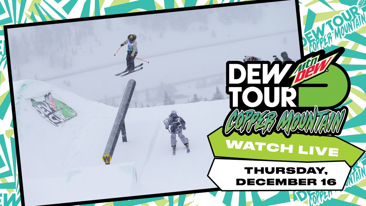 WATCH: 2021 Dew Tour Copper Men's Ski Slopestyle Qualifier, M/W Snowboard Superpipe Qual + Men's Snowboard Slopestyle Qual - Day 2 P2