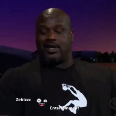 Shaquille O'Neal during live intervew