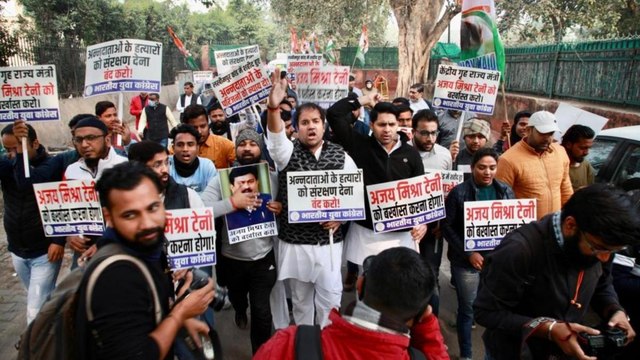 Shatak: Opposition demands to sack MoS Ajay Mishra