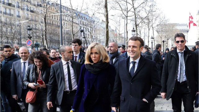 GALA VIDEO : Brigitte Macron : sa grosse tête incendiée au carnaval de Nice crée la polémique