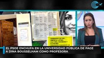 El PSOE enchufa en la universidad pública de Page  a Dina Bousselham como profesora