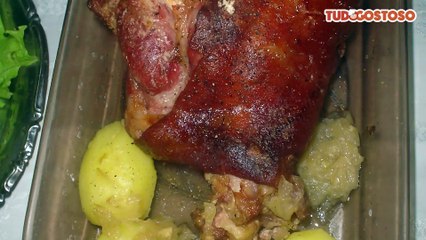Eisbein - Joelho de porco com chucrute (Sauerkraut) - receita típica alemã