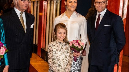 GALA VIDEO - Estelle de Suède a 8 ans : la future reine est une petite fille modèle