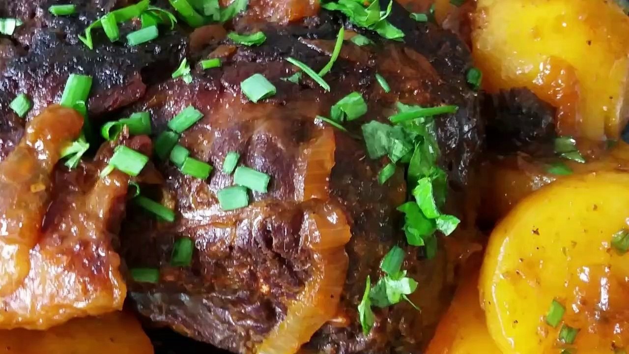 Carne assada na panela de pressão