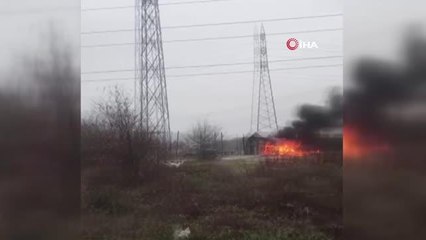 Son dakika haberleri: Serdivan'da bir işletmede patlayan tüp yangın çıkardı
