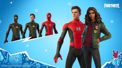 Fortnite: así son las skins de Spiderman No Way Home para la fiesta de invierno del battle royale