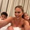 Chrissy Teigen Is Being Mom-Shamed for Taking a Bath with Her Kids