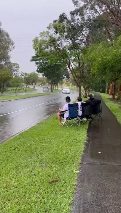 Ils demandent aux voitures de les arroser... douche gratuite