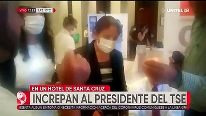 Increpan al presidente del Tribunal Supremo Electoral