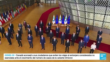 Países europeos debaten las posibles sanciones políticas y económicas a Rusia si ataca a Ucrania