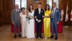 GALA VIDEO - Mariage de Louis Ducruet : le joli clin d'œil vestimentaire de Stéphanie de Monaco à Pauline