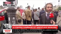 VIDÉO - Mort de Jacques Chirac : l’étrange réaction de Cédric Villani face aux journalistes aux Invalides