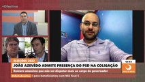 João Azevêdo admite presença do PSD, de Romero Rodrigues, na coligação majoritária