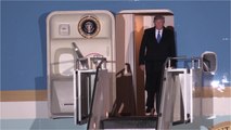 GALA VIDÉO - Melania Trump perchée sur ses talons : une descente d’avion bien délicate à Londres