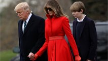 GALA VIDEO - Pourquoi Barron, le fils de Melania et Donald Trump, pourrait avoir deux passeports
