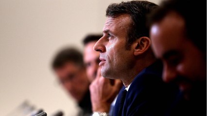 GALA VIDEO / Emmanuel Macron n’en peut plus : « Bibi, il en a déjà assez pris ! "