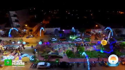 Ornamentação natalina ‘Monte das Luzes’ em Monte Horebe é atração no Alto Sertão da Paraíba