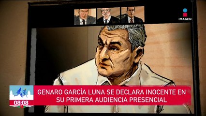 Exsecretario de Seguridad Pública se declara inocente en su primera audiencia presencial en EUA