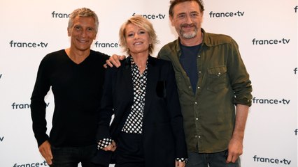 GALA VIDEO - Nagui et Sophie Davant : leur tournage « très serré " dans une montgolfière