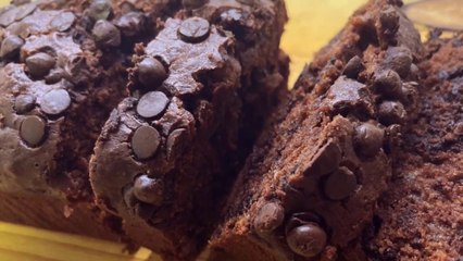  افضل كيكة موز بالشوكولاتة رح اتدوقوها بحياتكم  |  The Best Chocolate Banana Bread Ever