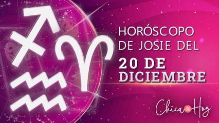 Horóscopo de Josie Diez Canseco del lunes 20 de diciembre de 2021